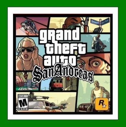 GTA Grand Theft Auto: San Andreas - Steam + 35 Игр