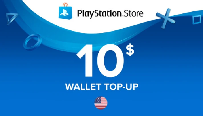 PLAYSTATION NETWORK CARD (PSN) $10 (USA) PS3, PS4, PS5