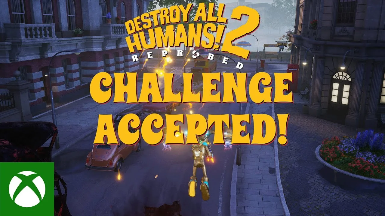 Destroy All Humans! 2 Reprobed Challenge Accepted XBOX
