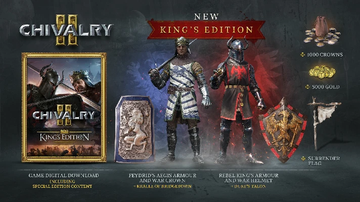 Chivalry 2 - King´s Edition Content 💎DLC STEAM GIFT RU