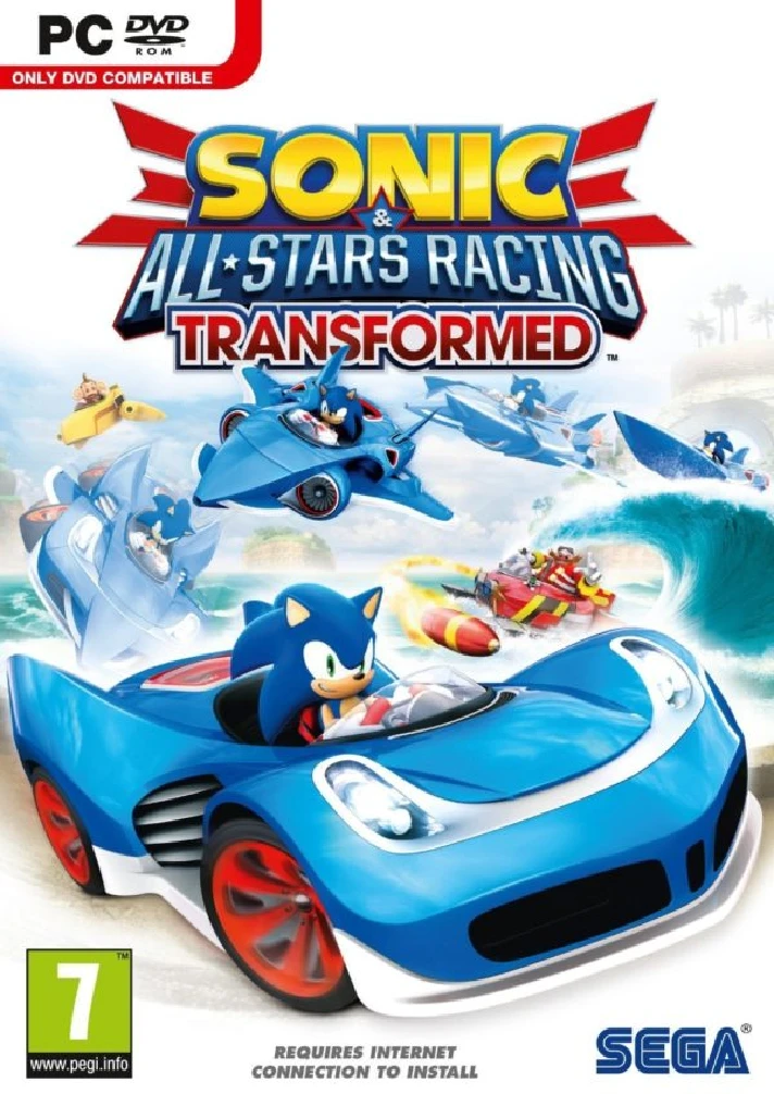 Sonic & All-Stars Racing Transformed (Ключ Steam)