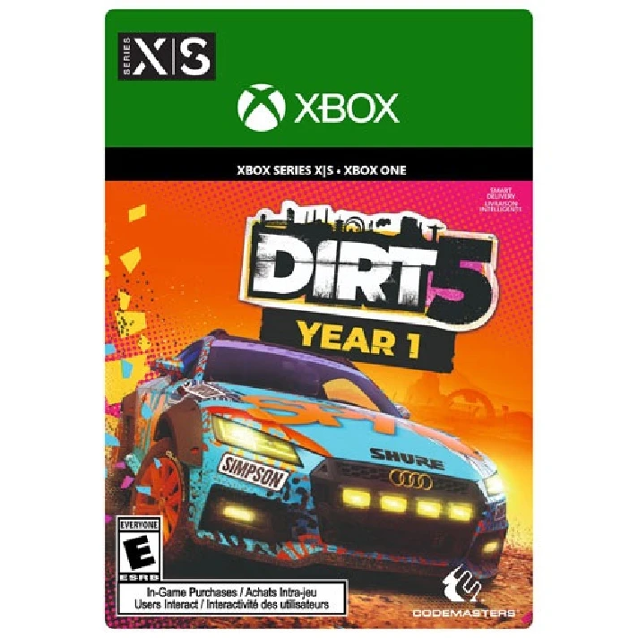 ✅ DIRT 5 Year One Upgrade XBOX ONE SERIES X|S PC Key 🔑