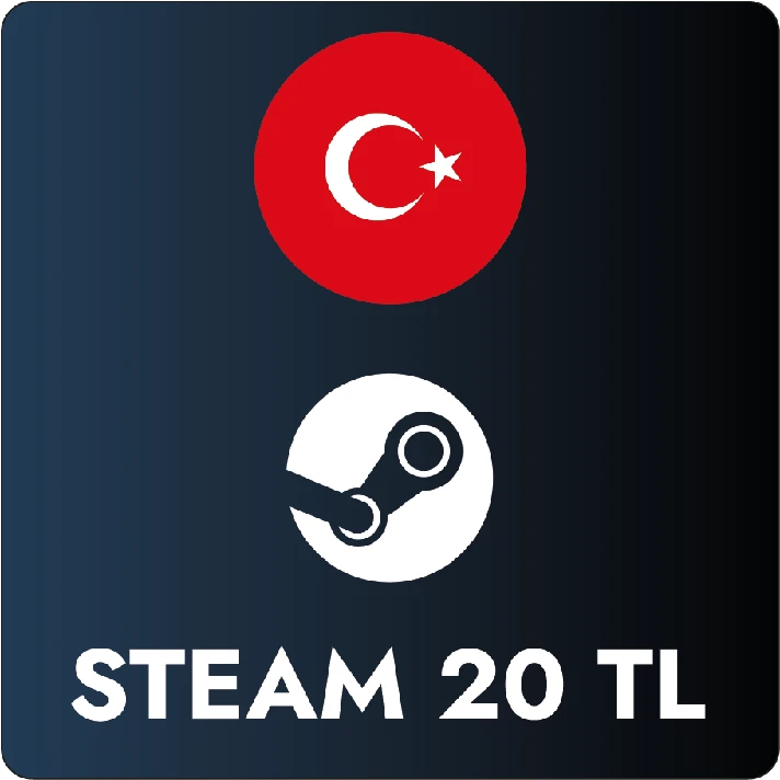 Steam 20 TL Gift Card (Turkey) Instant Delivery