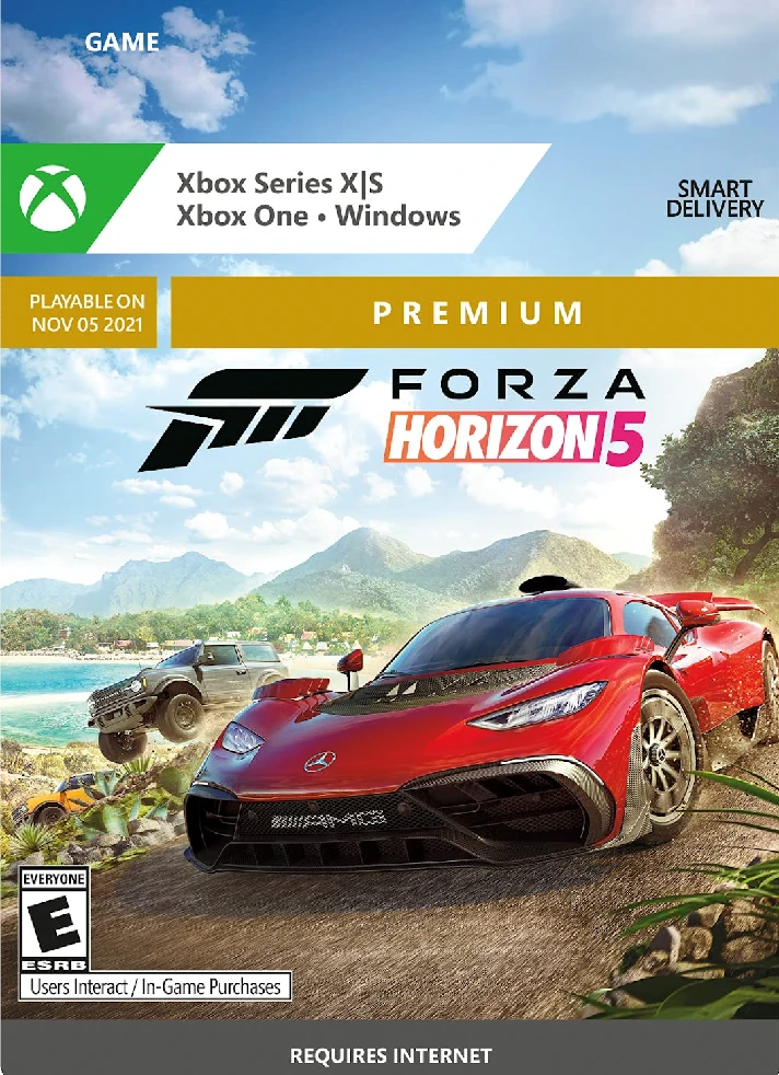 FORZA HORIZON 5: PREMIUM EDITION XBOX-WIN10,11🔑KEY