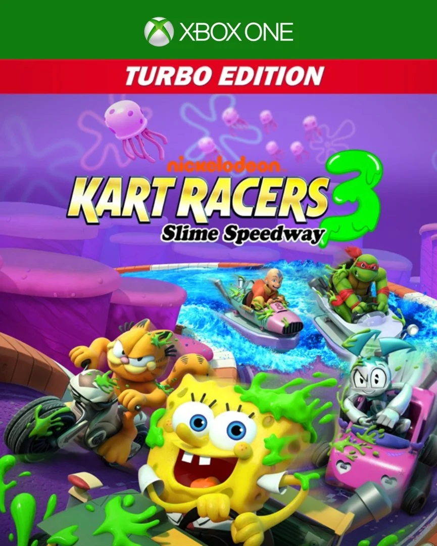 Nickelodeon Kart Racers 3 Turbo Ed для Xbox One ️