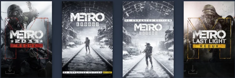 Ⓜ️ Metro Exodus Gold Edition-все части. ПК / GFN