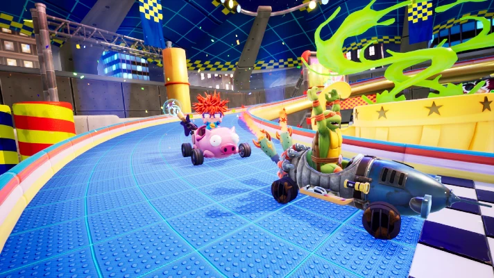 ✅NICKELODEON KART RACERS 3: SLIME SPEEDWAY TURBO 🔑XBOX