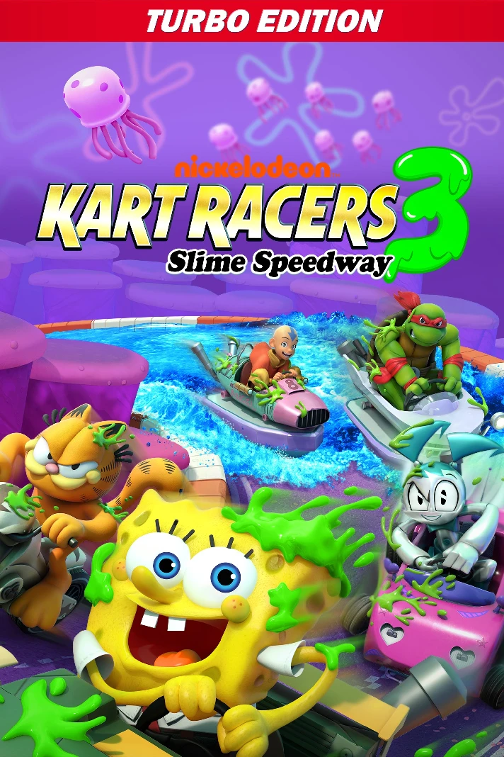 ✅NICKELODEON KART RACERS 3: SLIME SPEEDWAY TURBO 🔑XBOX