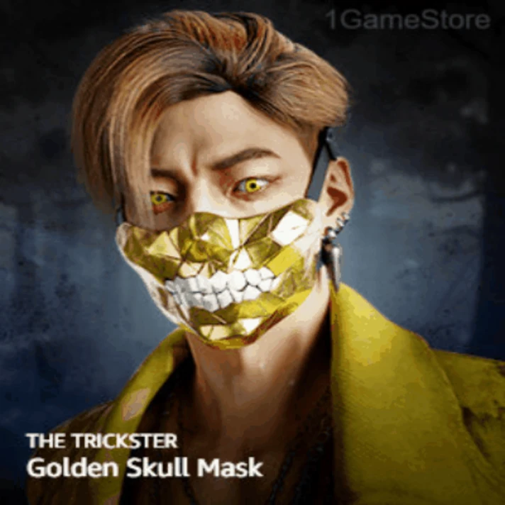 🎃 DBD 🔑 GOLDEN SKULL MASK 🔵🔴🔵