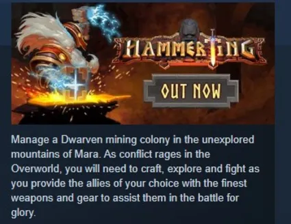 Hammerting 💎 STEAM KEY REGION FREE GLOBAL