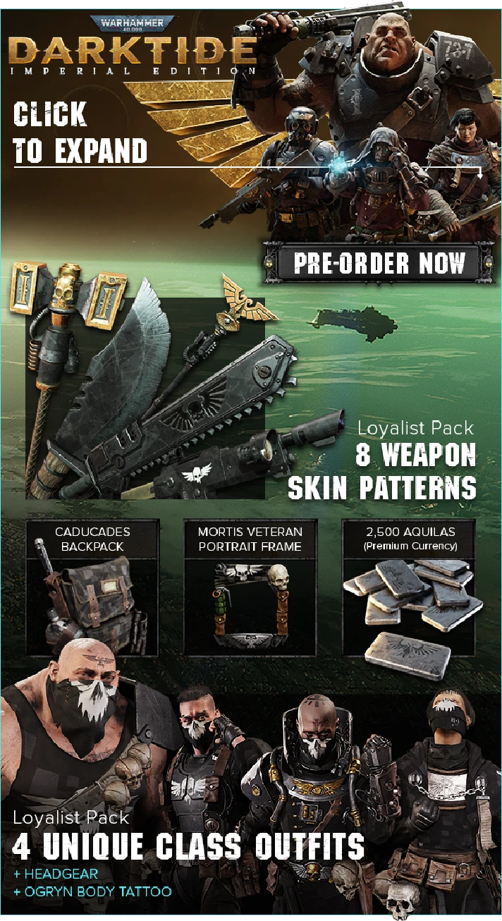 Warhammer 40,000: Darktide  Imperial Edition Steam Gift