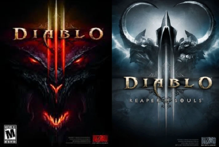 DIABLO 3 + Reaper of Souls Gift except the Russia