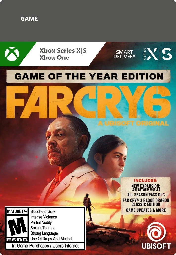 FAR CRY 6 GAME OF THE YEAR EDITION XBOX ONE, X|S🔑KEY