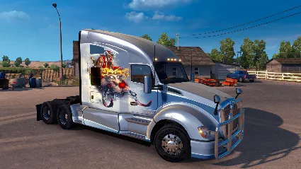 American Truck Simulator - Christmas Paint Jobs Pack АВТОДОСТАВКА STEAM РОССИЯ