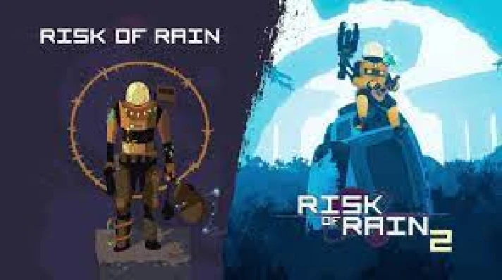 🌍 Risk of Rain 1 + 2 Bundle XBOX KEY 🔑 + GIFT 🎁