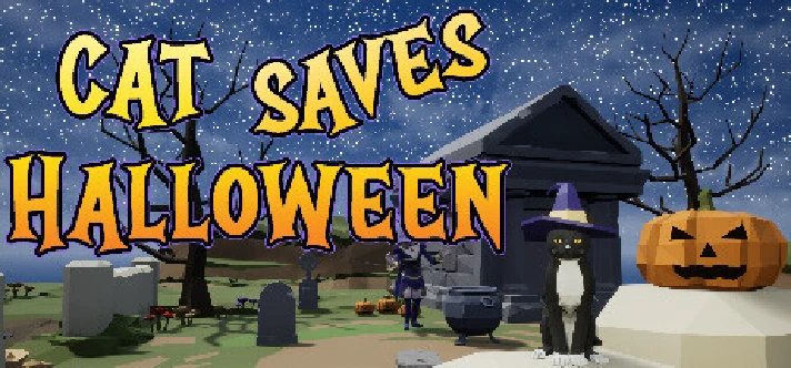 Cat Saves Halloween STEAM KEY REGION FREE GLOBAL ROW+🎁