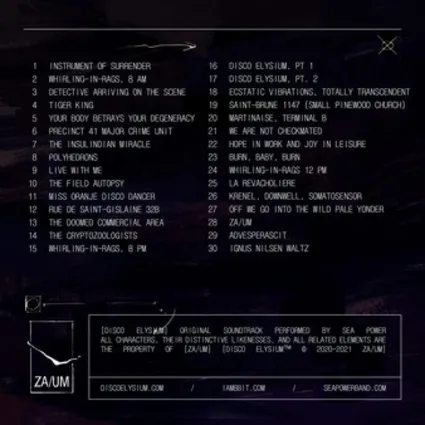 Disco Elysium - Soundtrack  Artbook - DLC STEAM GIFT Р