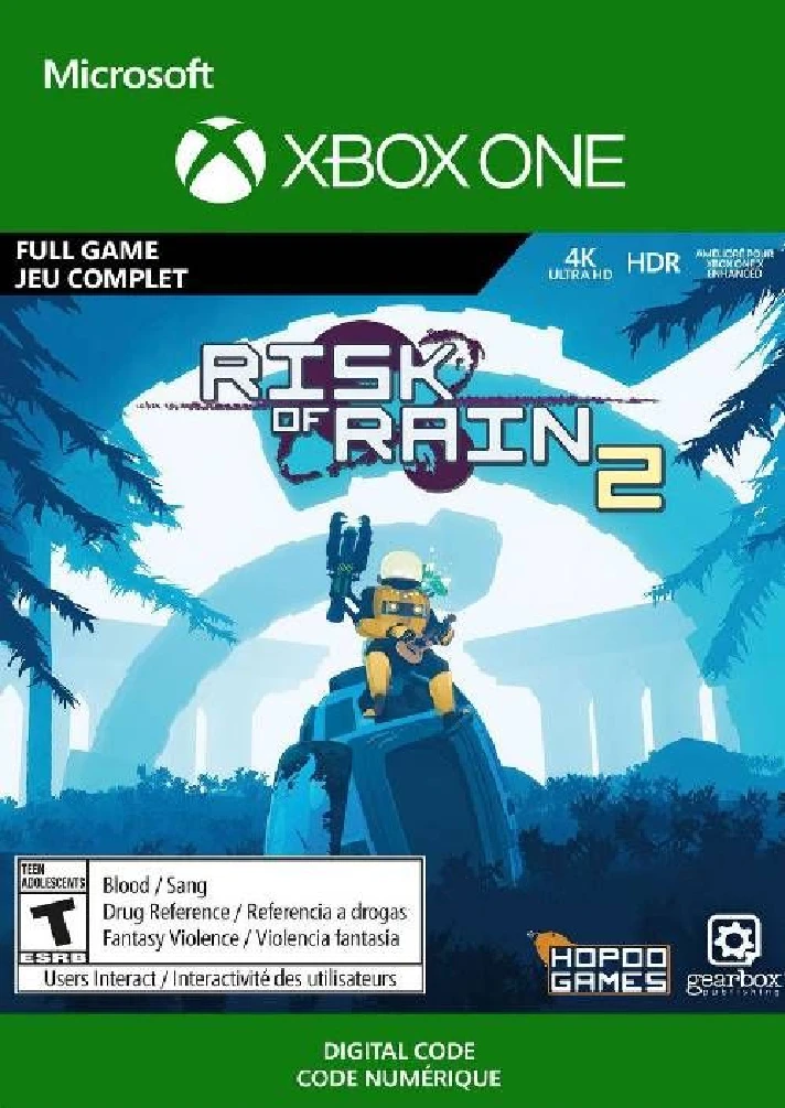 ✅ Risk of Rain 2 XBOX ONE SERIES X|S Key 🔑