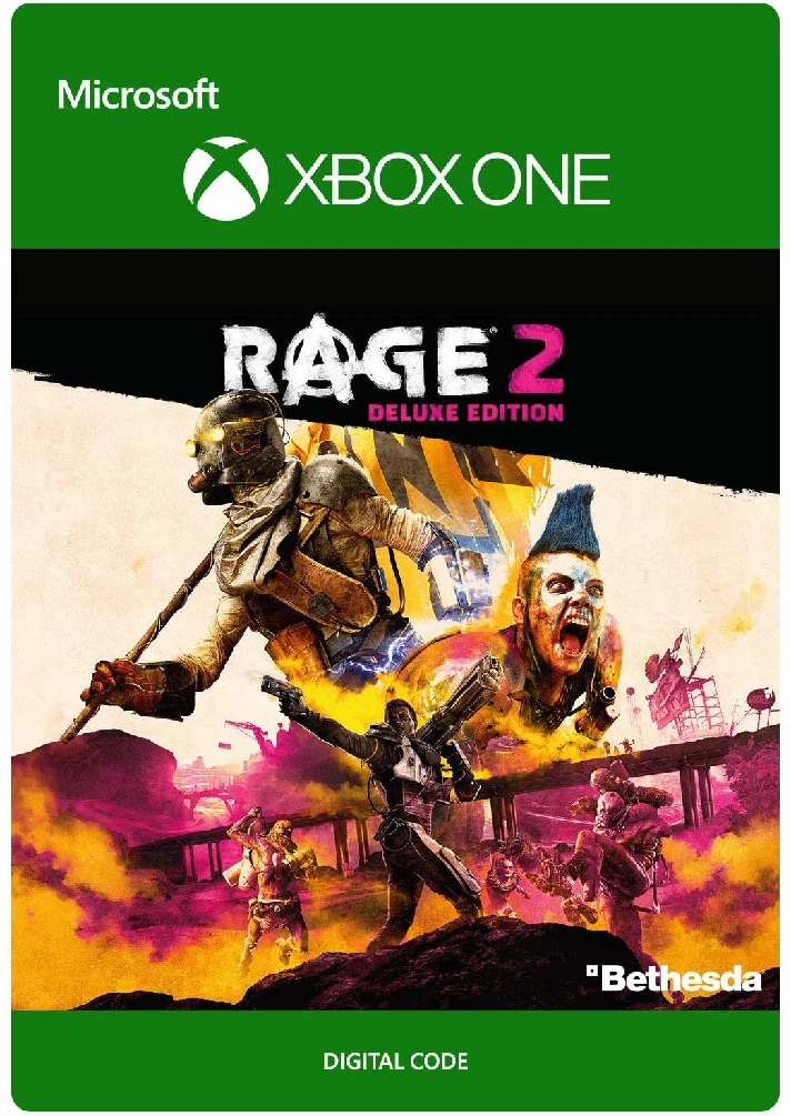 ✅ RAGE 2: Deluxe Edition XBOX ONE X|S Key 🔑