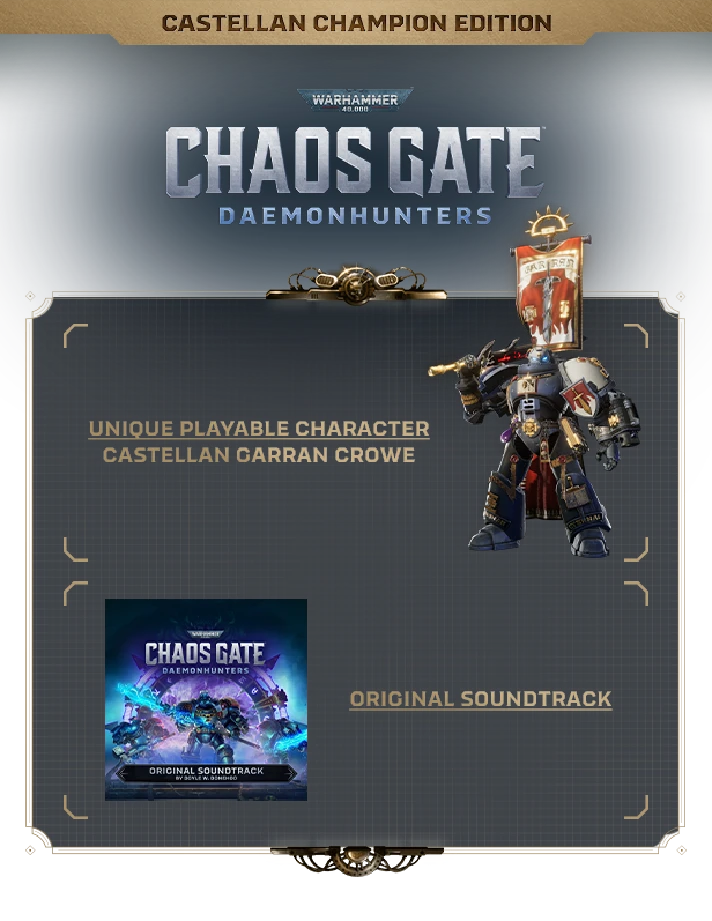 Warhammer 40,000: Chaos Gate - Daemonhunters Castellan