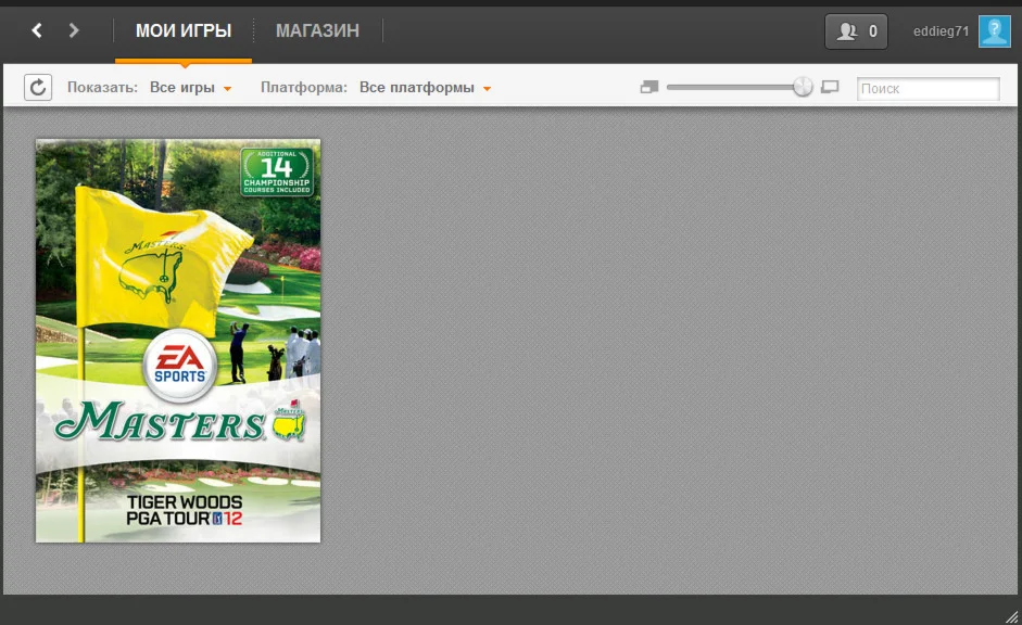 Masrers Tiger Woods 12