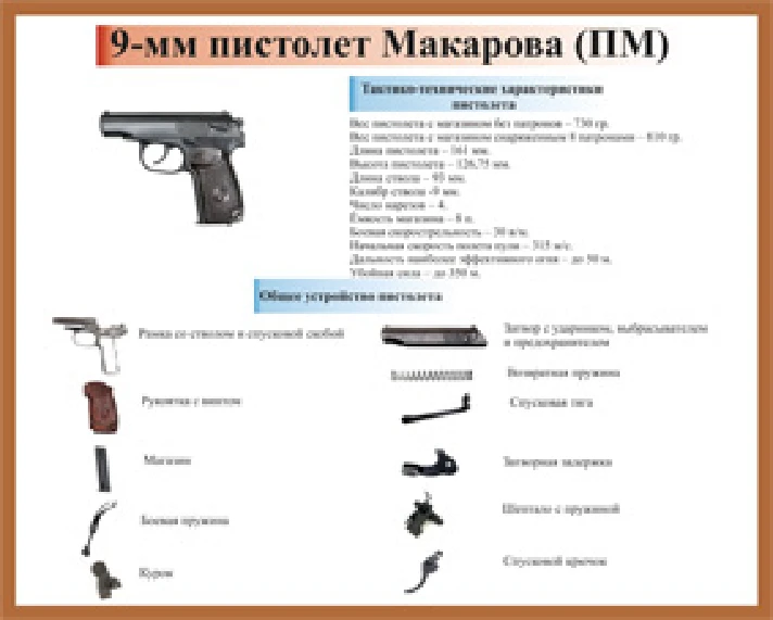 9 mm Makarov pistol (PM)