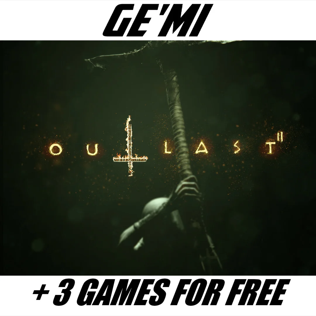  Outlast 2 + 3 игры БЕСПЛАТНО  Steam