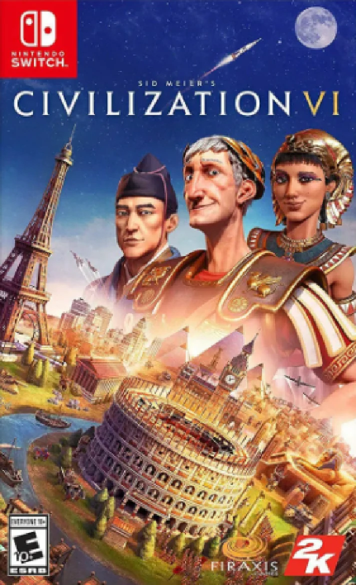 ✅Sid Meier’s Civilization VI⭐Nintendo Switch\Europe\Key