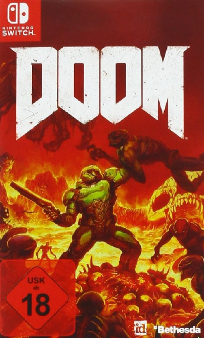 ✅DOOM (2016) ⭐Nintendo Switch\Europe\Key⭐ + Bonus