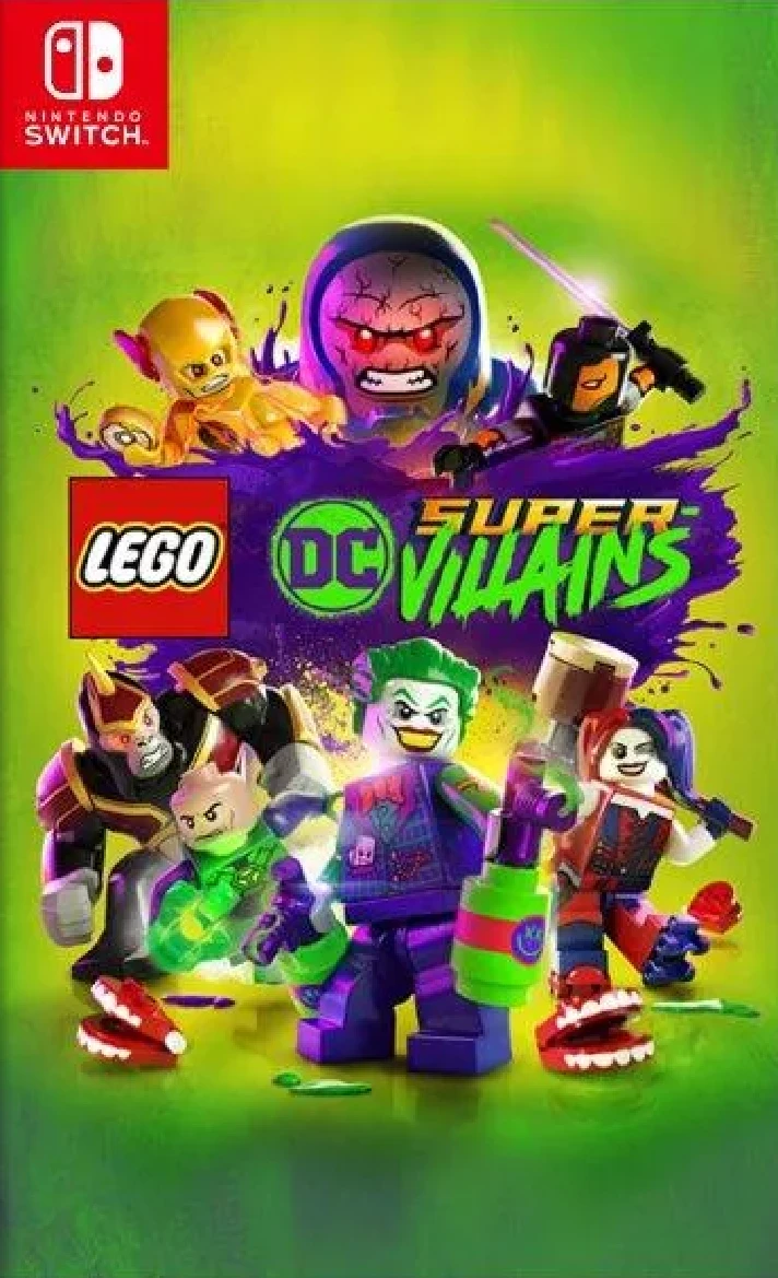 ✅LEGO DC Super-Villains ⭐Nintendo Switch\Europe\Key⭐