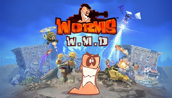 Worms W.M.D ✅ Steam Key ⭐️Global