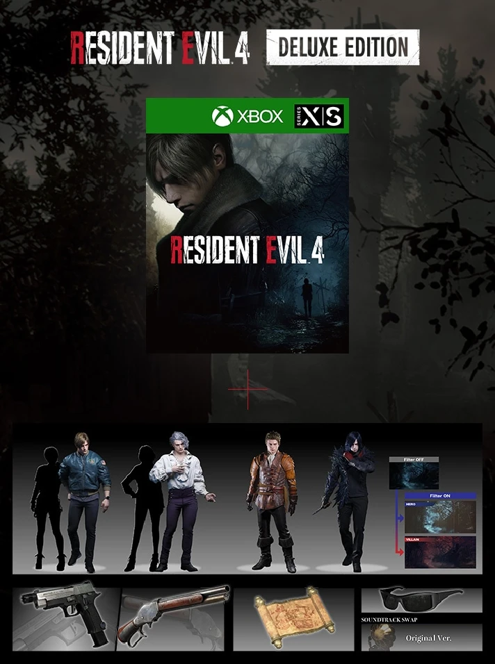 Resident Evil 4 Deluxe REMAKE (2023) XBOX SERIES X|S