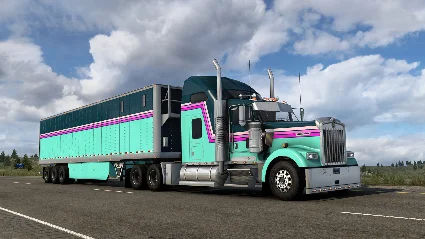 American Truck Simulator - Retrowave Paint Jobs Pack ⚡ ️