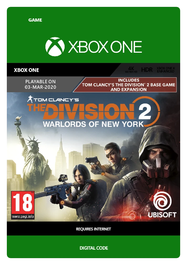 ✅THE DIVISION 2 WARLORDS OF NEW YORK EDITION❤️XBOX✅KEY