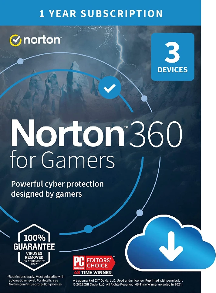 Norton 360 for Gamers 3 devices / 2 months Global key