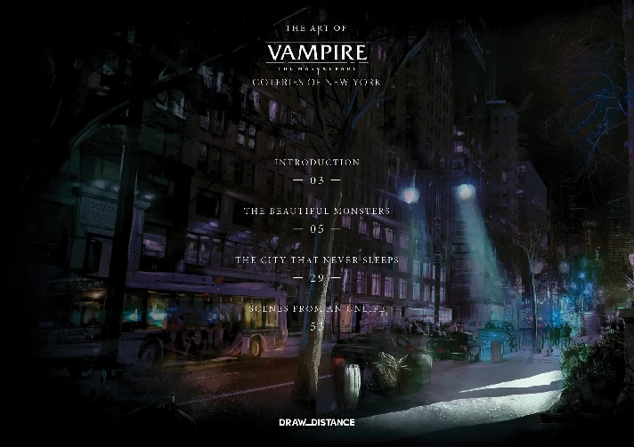 Vampire Masquerade Coteries NewYork Artbook DLC