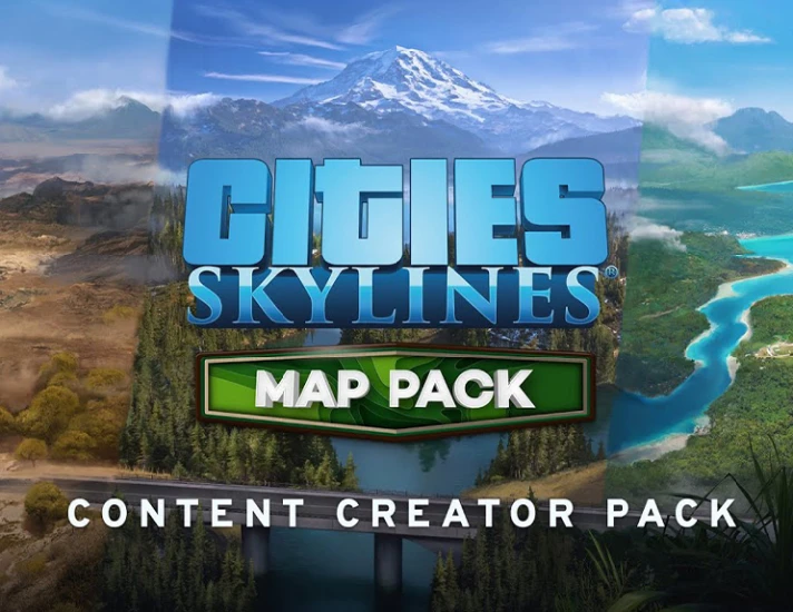 Cities Skylines Content Creator Pack Map Pack DLC