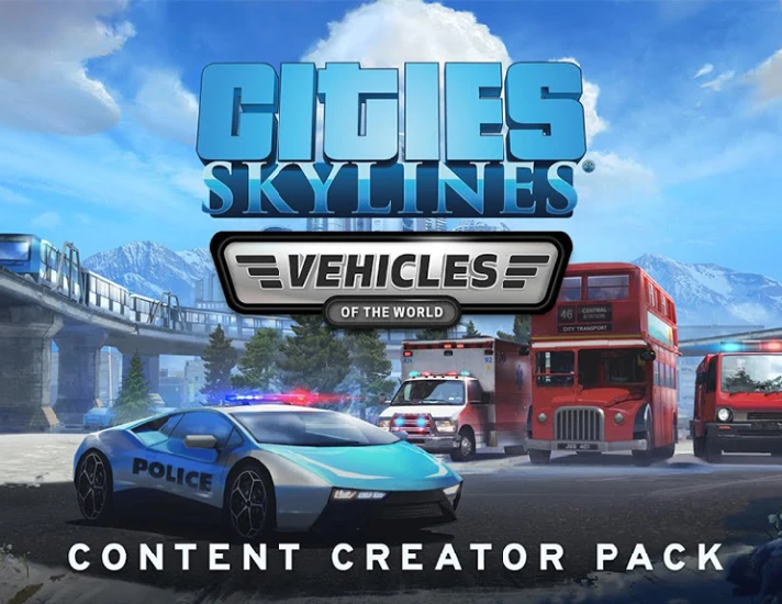 Cities Skylines Creator Vehicles of World DLC