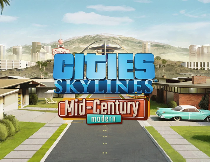 Cities Skylines Creator MidCentury Modern DLC