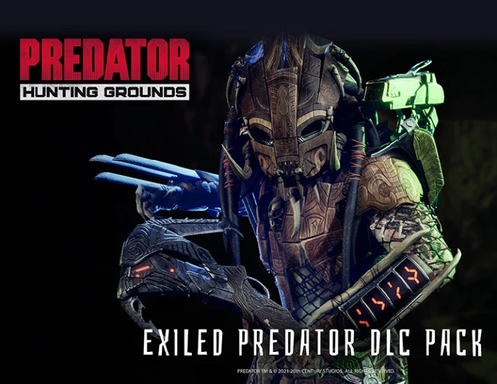 Predator Hunting Grounds Exiled Predator Pack DLC