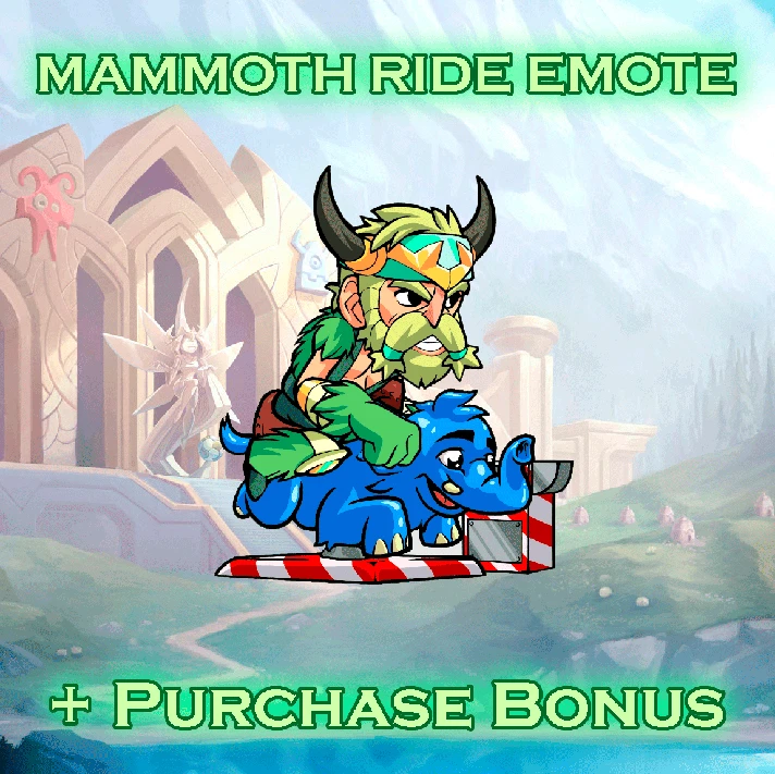 Brawlhalla | MAMMOTH RIDE EMOTE