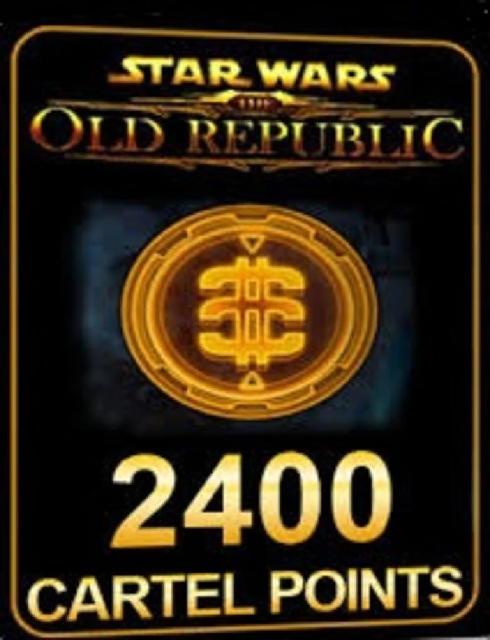 SWTOR CARTEL COINS 2400