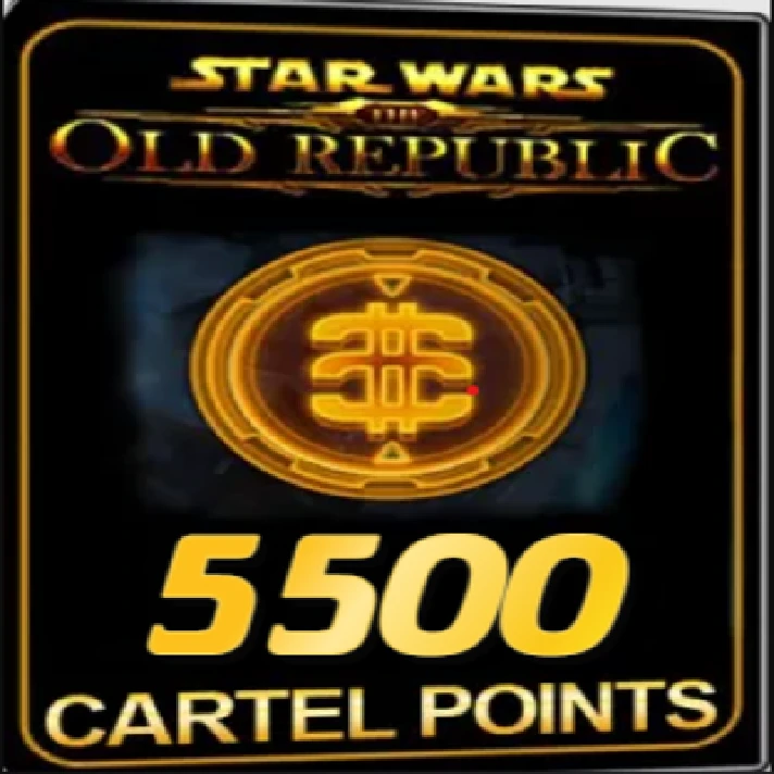 SWTOR CARTEL COINS 5500