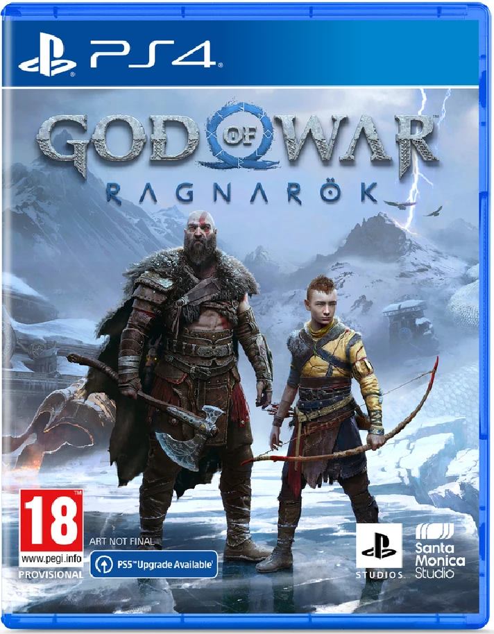 🎮 God of War Ragnarok  PS4 and PS5 Rent 5 days🟢