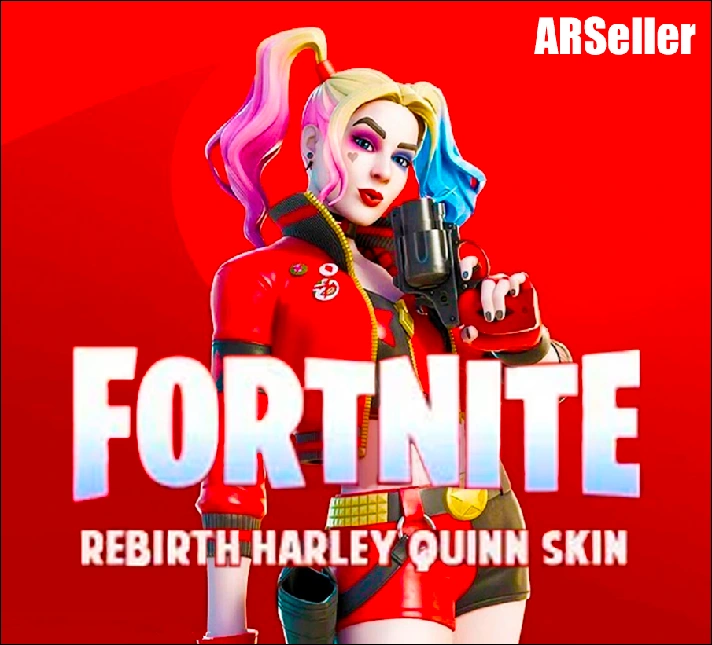 Fortnite: Rebirth Harley Quinn Skin - GLOBAL