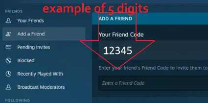 5 dig 12 september friends code: 2XX2Y + first email