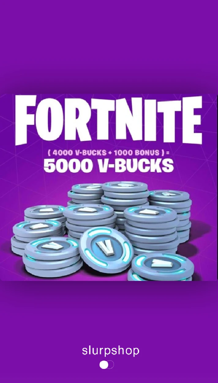 💎Fortnite V-Bucks 500 - 1000 - 2800 - 5000 - 13500✅