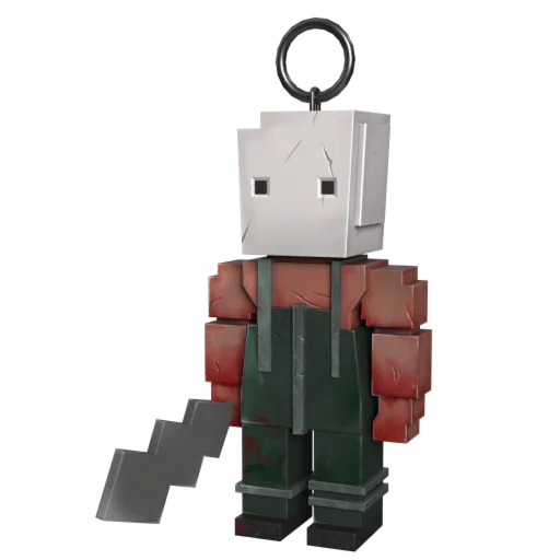 DBD Dead by Daylight Амулет Воксельный Охотник КЛЮЧ 