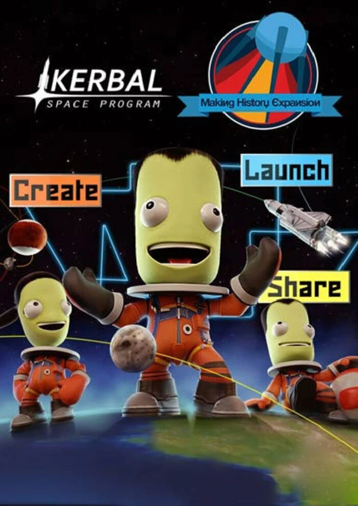 🔥 Kerbal Space Program: Making History STEAM KEY + RU