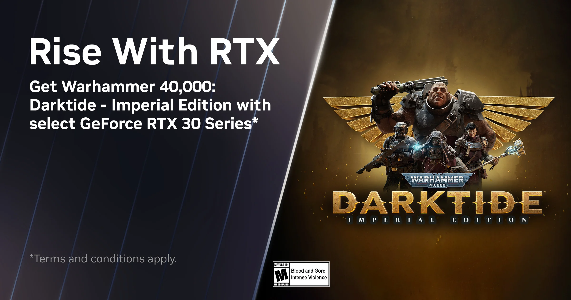 Warhammer 40,000 Darktide Imperial Nvidia Voucher